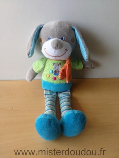 Chien Bleu vert gris Mots d enfants