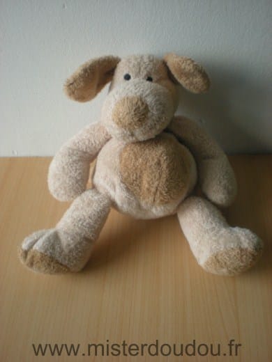 Chien Beige marron Nicotoy