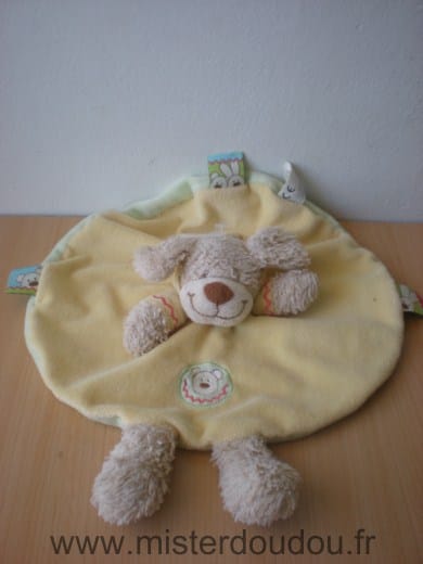 Chien Jaune dessous vert Nicotoy