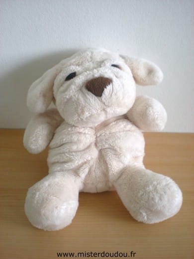 Chien Beige Nounours