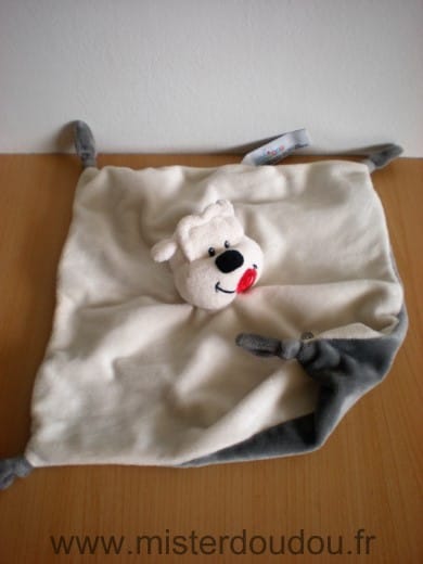Chien Ecru gris Samson baby