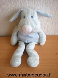 Chien Tissus bleu Tomy