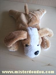 Chien Beige blanc Marque Inconnue