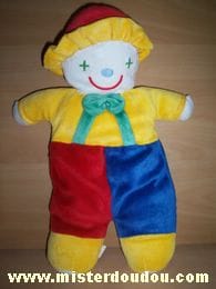 Clown Multicolore Francoise saget