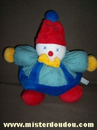 Clown Multicolore Francoise saget