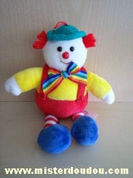 Clown Jaune rouge vert bleu Gipsy