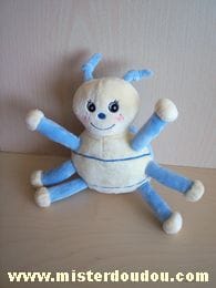 Coccinelle Bleu jaune Arthur et lola