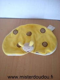 Coccinelle Jaune taches marron Bengy