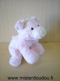 Cochon Rose blanc La pelucherie