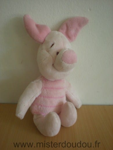Cochon Porcinet disney rose Nicotoy