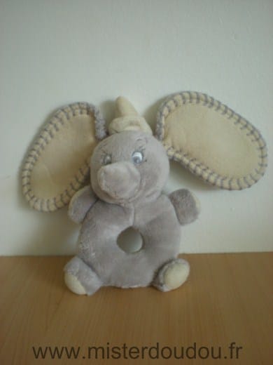 Eléphant Dumbo gris Disney