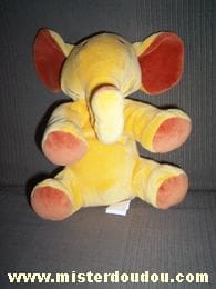Eléphant Jaune marron Marese