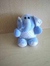 Eléphant Bleu blanc Marque Inconnue