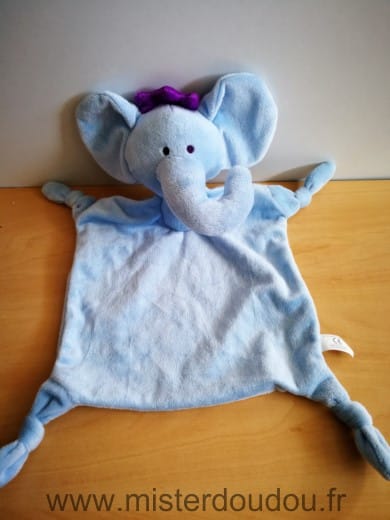 Eléphant Bleu luc et lea Sabiluc