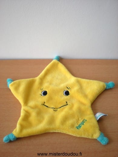 Etoile Jaune bleu Pampers