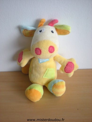 Girafe Jaune rouge vert bleu Baby sun