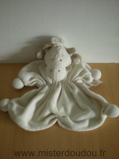 Girafe Blanc marron Happy horse