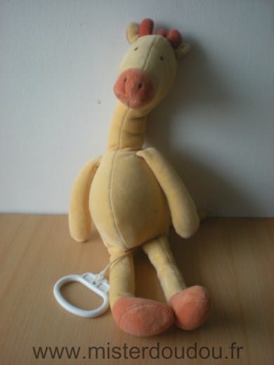 Girafe Jaune orange Moulin roty