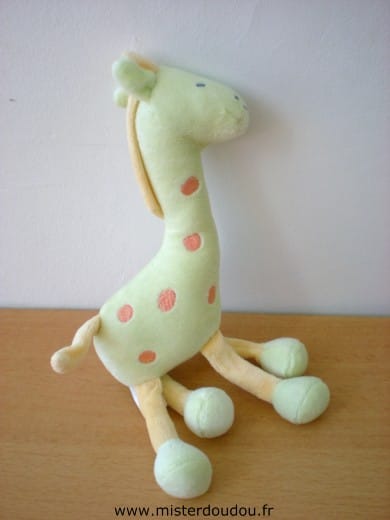 Girafe Vert jaune Sucre d orge
