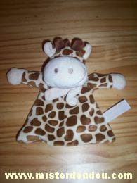 Girafe Ecru taches marron Tiamo