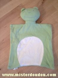 Grenouille Vert blanc Auchan