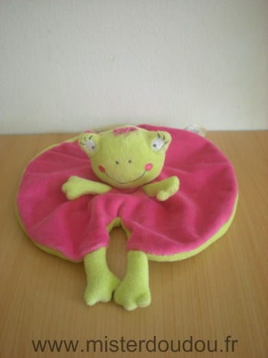 Grenouille Rose fushia vert Nicotoy