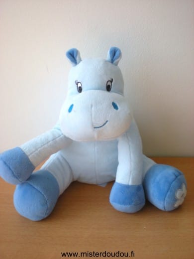 Hippopotame Bleu Arthur et lola