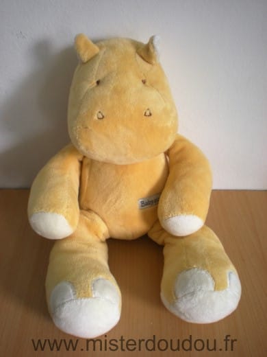 Hippopotame Jaune Baby sun