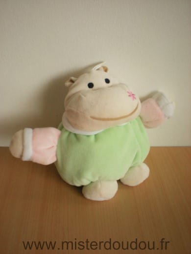 Hippopotame Vert ecru Gipsy