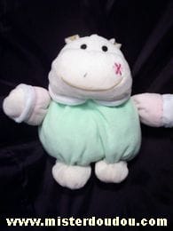 Hippopotame Vert ecru rose Gipsy