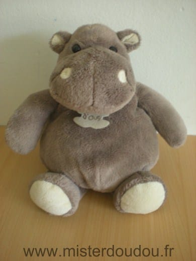 Hippopotame Marron Histoire d ours