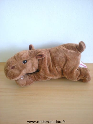 Hippopotame Marron Nicotoy