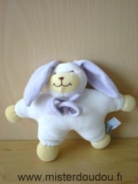 Lapin Blanc violet 3 suisses