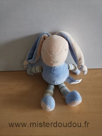Lapin Bleu jambes rayees Ajena