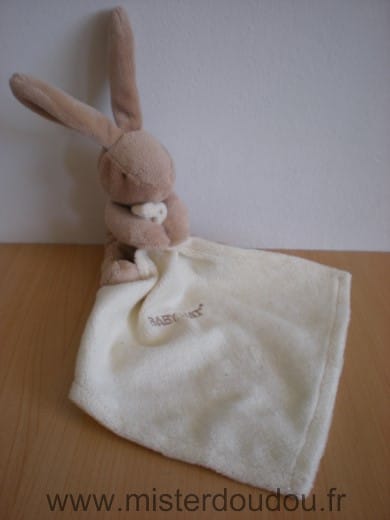 Lapin Beige mouchoir ecru Baby nat