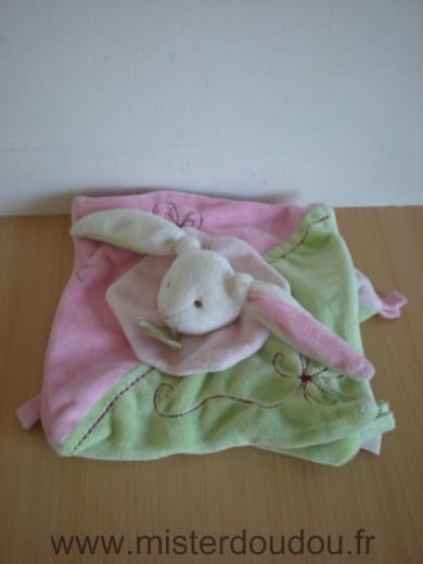 Lapin Rose vert Baby nat