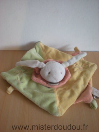Lapin Vert jaune orange Baby nat