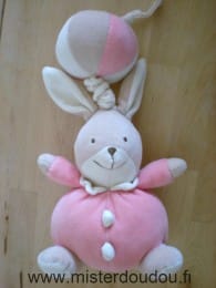 Lapin Rose écru beige Baby sun