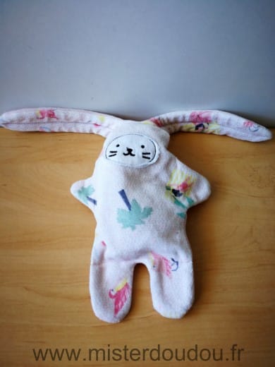 Lapin Rose motif palmier Catimini