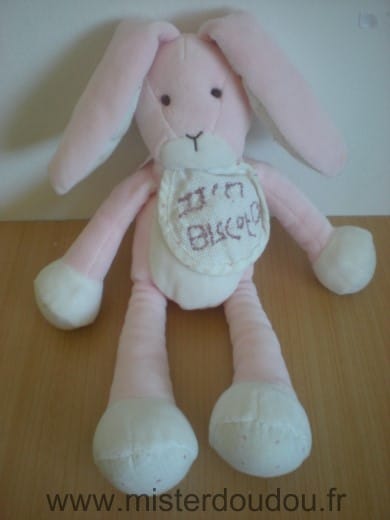 Lapin Rose blanc Dmc