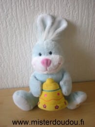 Lapin Bleu cloche jaune Gipsy