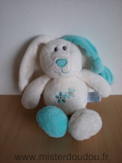 Lapin Ecru bleu fleur bleu Gipsy