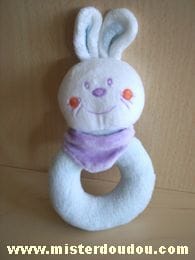 Lapin Bleu foulard violet Influx