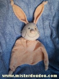 Lapin Rose saumon Kiabi baby