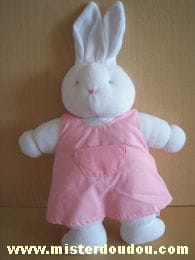 Lapin Blanc robe rose Klorane