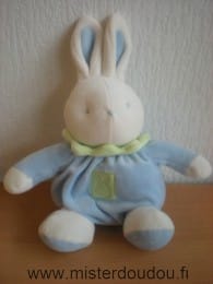 Lapin Bleu blanc col vert Klorane