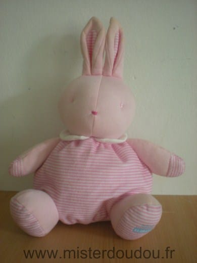 Lapin Raye rose blanc Klorane