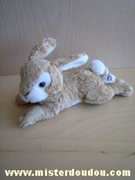 Lapin Beige ventre blanc Mgm