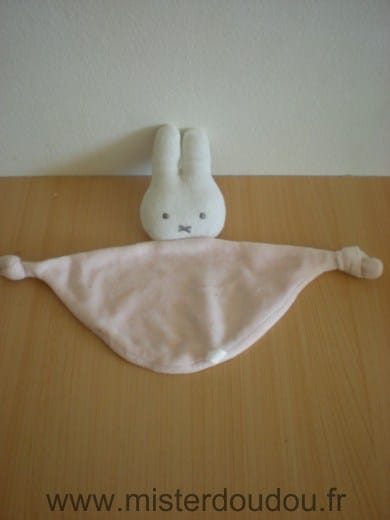 Lapin Miffy rose blanc Miffy