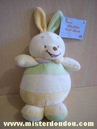 Lapin Jaune vert Mille pattes